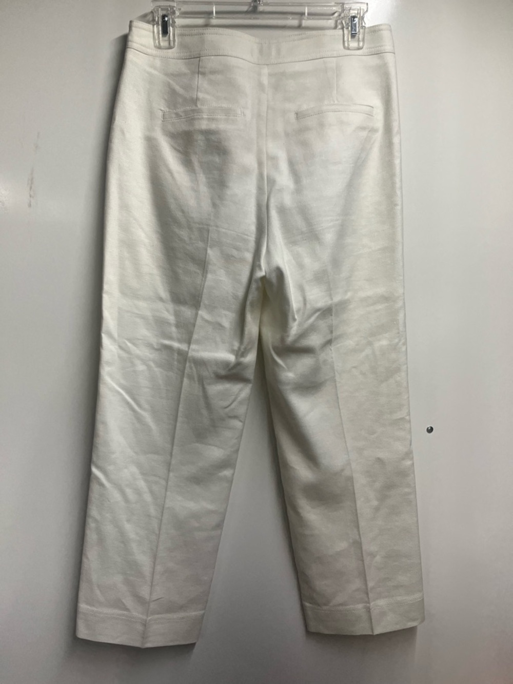J. Crew Peyton linen sailor pant size 4 women’s wide leg and cropped - Picture 6 of 7